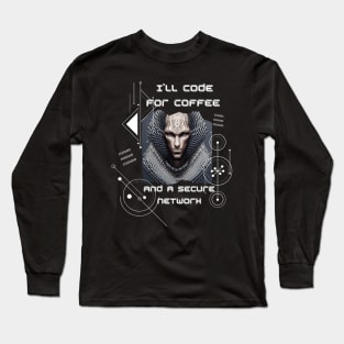 Code for coffee Long Sleeve T-Shirt